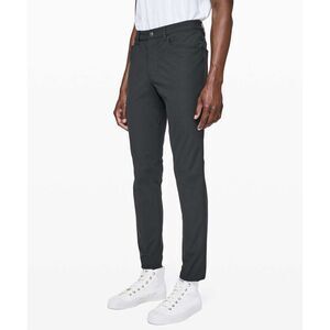 Lululemon Men's ABC Pant Slim *Warpstreme, Obsidian, Size 32 (33X29)